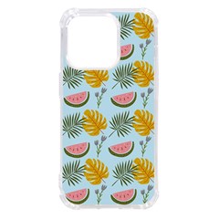 Summer Pattern Texture Vibes Iphone 14 Pro Tpu Uv Print Case by Apen