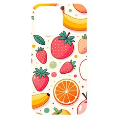 Fruit Sweet Pattern Iphone 14 Pro Max Black Uv Print Case by Ravend