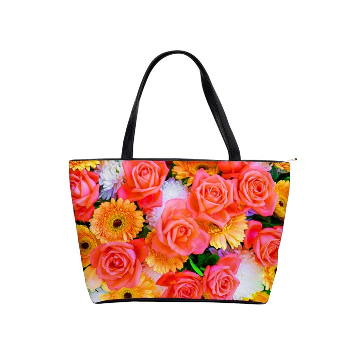 Bouquet Floral Blossom Anniversary Classic Shoulder Handbag