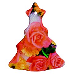 Bouquet Floral Blossom Anniversary Ornament (christmas Tree) 