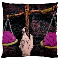 Jujutsu Kaisen Heart Design Heart Psychedelic Anime Hands Large Cushion Case (two Sides)