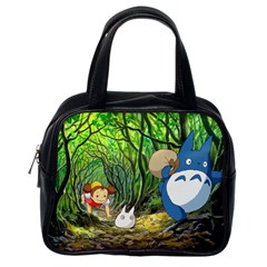 Anime My Neighbor Totoro Jungle Classic Handbag (one Side) by Sarkoni