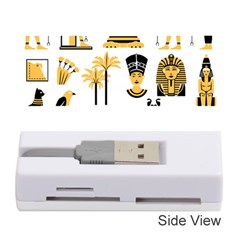 Egypt Symbols Decorative Icons Set Memory Card Reader (stick)