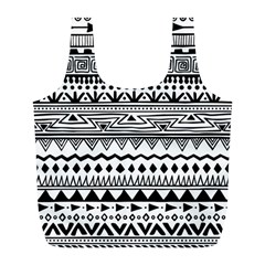 Boho Style Pattern Full Print Recycle Bag (l)