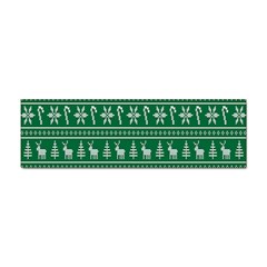 Wallpaper Ugly Sweater Backgrounds Christmas Sticker Bumper (10 Pack) by artworkshop