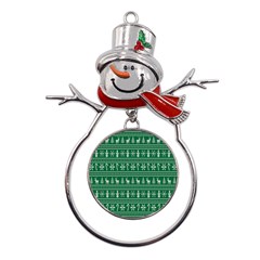 Wallpaper Ugly Sweater Backgrounds Christmas Metal Snowman Ornament
