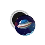 Ufo Alien Spaceship Galaxy 1.75  Magnets