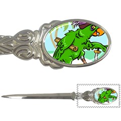 Parrot Hat Cartoon Captain Letter Opener by Sarkoni