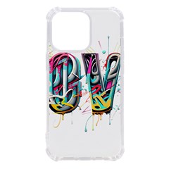 Graffiti Love Iphone 13 Pro Tpu Uv Print Case by essentialimage