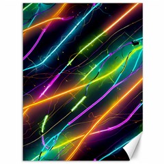 Vibrant Neon Dreams Canvas 36  X 48  by essentialimage