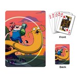 Finn And Jake Adventure Time Bmo Cartoon Playing Cards Single Design (Rectangle) Back