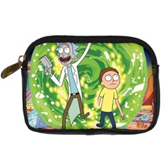 Rick And Morty Adventure Time Cartoon Digital Camera Leather Case by Bedest