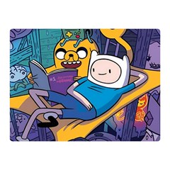 Adventure Time Finn  Jake Marceline Two Sides Premium Plush Fleece Blanket (mini)