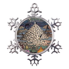 Gunter God Adventure Aventura Time Metal Large Snowflake Ornament