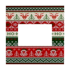 Ugly Sweater Merry Christmas  White Box Photo Frame 4  X 6  by artworkshop