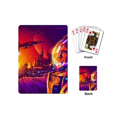 Far Future Human Colonization Playing Cards Single Design (mini)