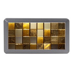 Golden Mosaic Tiles  Memory Card Reader (mini) by essentialimage