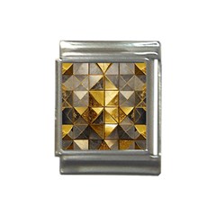 Golden Mosaic Tiles  Italian Charm (13mm) by essentialimage365