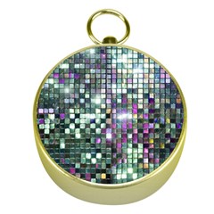 Disco Mosaic Magic Gold Compasses
