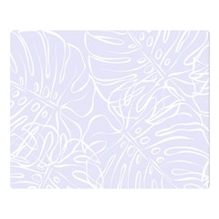 Tropical Monstera Premium Plush Fleece Blanket (large) by ConteMonfrey