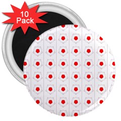 Blossom 3  Magnets (10 Pack)  by ConteMonfrey