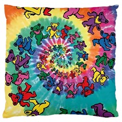 Grateful Dead Artsy Standard Premium Plush Fleece Cushion Case (two Sides) by Bedest