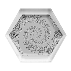 Grateful Dead Artsy Hexagon Wood Jewelry Box by Bedest