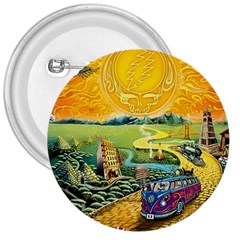 Grateful Dead Golden Road 3  Buttons