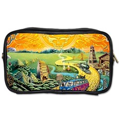 Grateful Dead Golden Road Toiletries Bag (one Side)