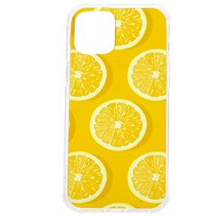 Lemon Fruits Slice Seamless Pattern Iphone 12 Pro Max Tpu Uv Print Case by Ravend