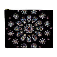Photo Chartres Notre Dame Cosmetic Bag (xl) by Bedest
