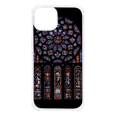 Photos Chartres Rosette Cathedral Iphone 13 Tpu Uv Print Case by Bedest