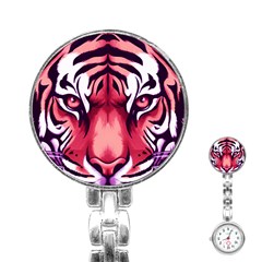 Tiger Design Stainless Steel Nurses Watch by TShirt44