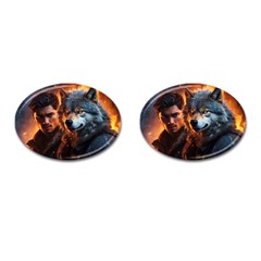 Be Dare For Everything Cufflinks (oval) by Saikumar