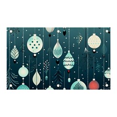 Ball Bauble Winter Banner And Sign 5  X 3  by Ravend
