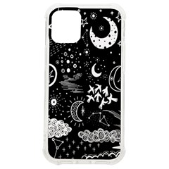 Vector Set Sketch Drawn With Space Iphone 12 Mini Tpu Uv Print Case	 by Ravend