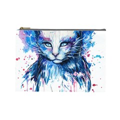 Cat Cosmetic Bag (large) by saad11