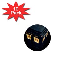 Tardis Bbc Doctor Who Dr Who 1  Mini Buttons (10 Pack) 