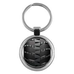 Tire Key Chain (round)