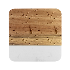 Insect Animal Pattern Marble Wood Coaster (square) by Ket1n9