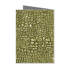 Aligator Skin Mini Greeting Cards (pkg Of 8) by Ket1n9