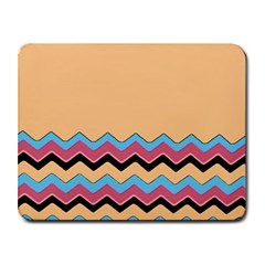 Chevrons Patterns Colorful Stripes Small Mousepad by Ket1n9