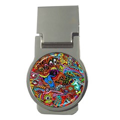 Art Color Dark Detail Monsters Psychedelic Money Clips (round)  by Ket1n9