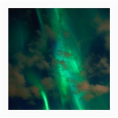 Northern Lights Plasma Sky Medium Glasses Cloth by Ket1n9