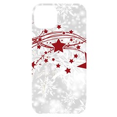 Christmas Star Snowflake Iphone 14 Plus Black Uv Print Case by Ket1n9