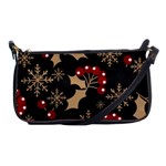 Dinosaur Colorful Funny Christmas Pattern Shoulder Clutch Bag Front