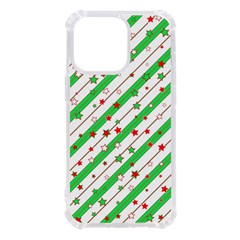 Christmas Paper Stars Pattern Texture Background Colorful Colors Seamless Iphone 13 Pro Tpu Uv Print Case by Ket1n9