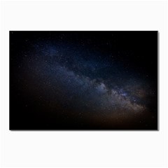 Cosmos Dark Hd Wallpaper Milky Way Postcard 4 x 6  (pkg Of 10) by Ket1n9