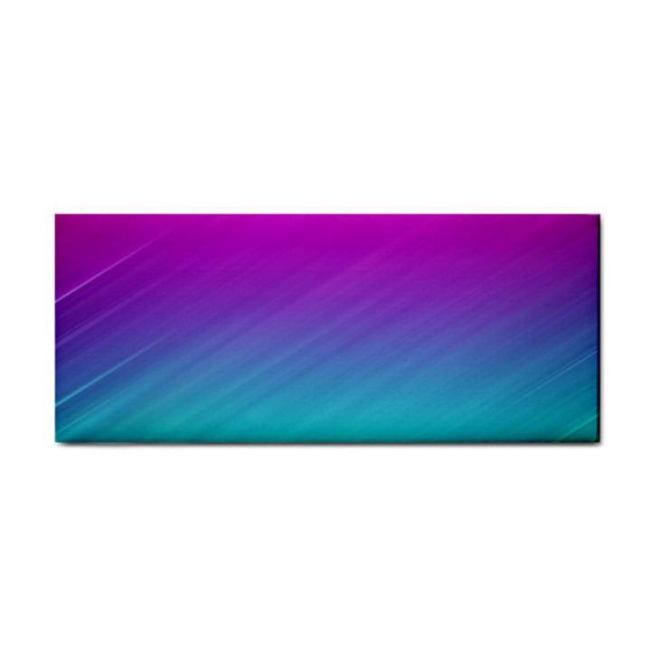 Background Pink Blue Gradient Hand Towel