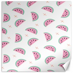 Seamless Background With Watermelon Slices Canvas 12  X 12  by Ket1n9